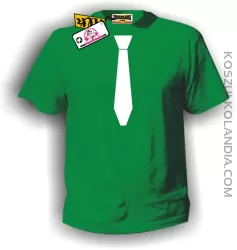 Koszulka z Krawatem STANDARD zielona