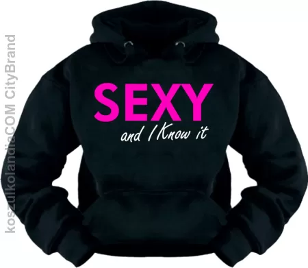 SEXY and I know it - Bluza Nr KODIA00233bl