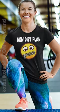 New Diet Plan - motywująca koszulka damska 2