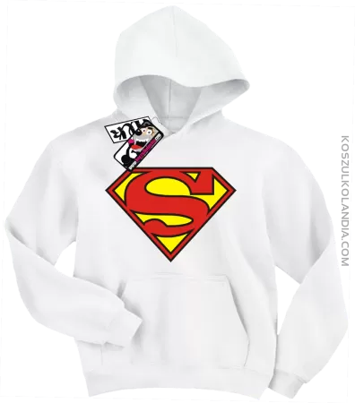 Superman - super bluza dziecięca z nadrukiem
