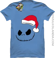 Halloween Santa Claus - Koszulka męska błękit 