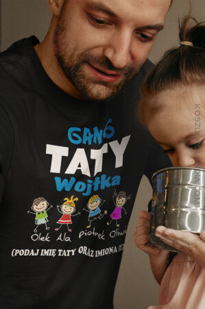 GANG TATY - koszulka z personalizacją na Dzień Ojca