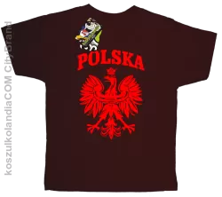 Polska - Koszulka dziecięca brąz 