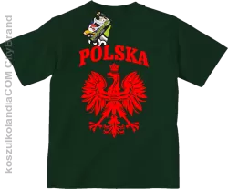 Polska - Koszulka dziecięca butelkowa 