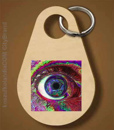 PSYCHODELIC EYE - Breloczek