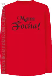 Mam Focha - Longsleeve dziecięcy czerwony 