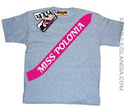 Miss Polonia - koszulka dziecięca - melanżowy