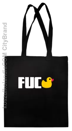 Fuck ala Duck - Torba EKO czarna 