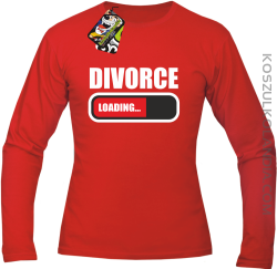 DIVORCE - loading - Longsleeve męski red