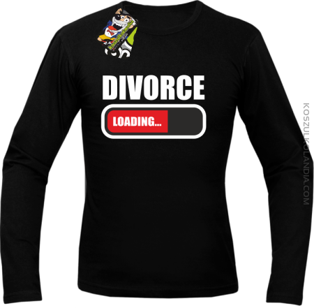 DIVORCE - loading - Longsleeve męski