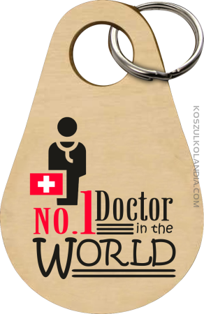 No1 Doctor in the world - Breloczek 