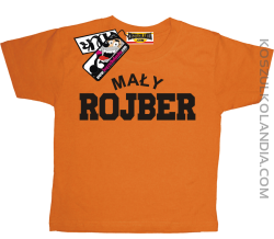 Mały Rojber - koszulka dziecięca - pomarańczowy