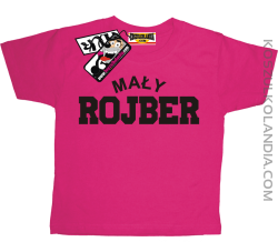 Mały Rojber - koszulka dziecięca - różowy