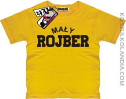 Mały Rojber - koszulka dziecięca - żółty