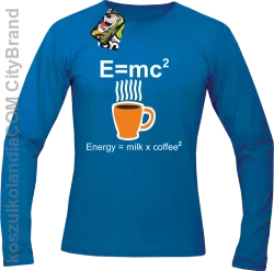 E = mc2 - Longsleeve męski royal