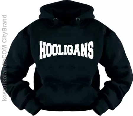 Hooligans Oval - Bluza z kapturem -40%