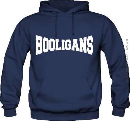 Hooligans Oval - Bluza z kapturem -40%