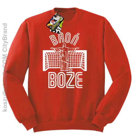 Broń Boże - Bluza STANDARD bez kaptura red