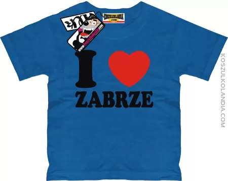 I love Zabrze - koszulka dziecięca