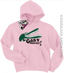 Gary Muwałt - zabawna bluza dziecięca - różowy