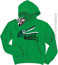 Gary Muwałt - zabawna bluza dziecięca - zielony