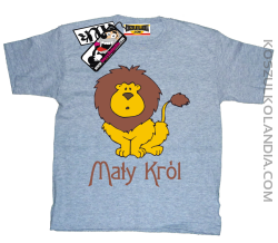 Mały Król - koszulka dziecięca - melanżowy