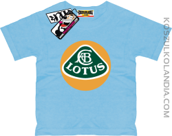 Lotus Extreme - koszulka dziecięca - błękitny
