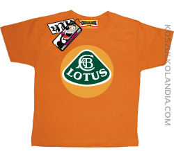 Lotus Extreme - koszulka dziecięca - pomarańczowy