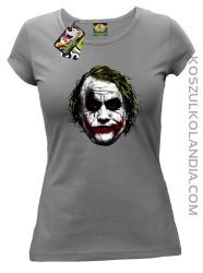 Joker Face Logical - koszulka damska szara
