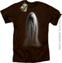 Ghost Margareth - koszulka męska z duchem brązowa