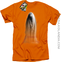 Ghost Margareth - koszulka męska z duchem pomarańczowa