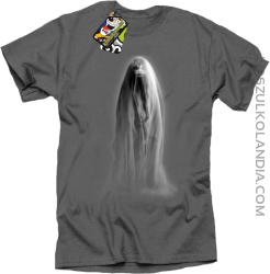 Ghost Margareth - koszulka męska z duchem szara
