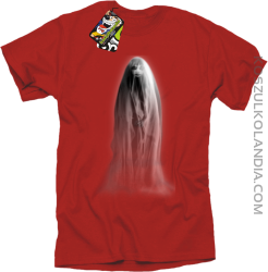 Ghost Margareth - koszulka męska z duchem czerwona