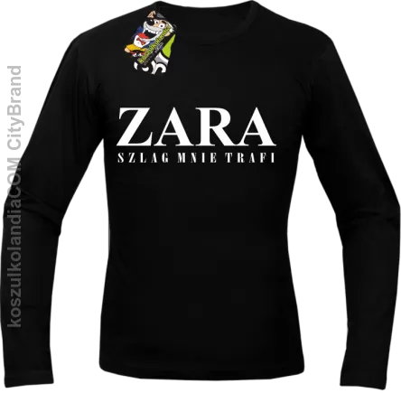 ZARA szlag mnie trafi - Longsleeve męski