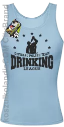 Official Polish Team Drinking League - Top damski błękit