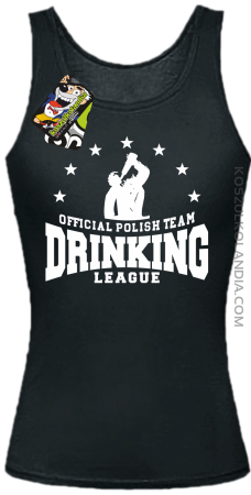 Official Polish Team Drinking League - Top damski 