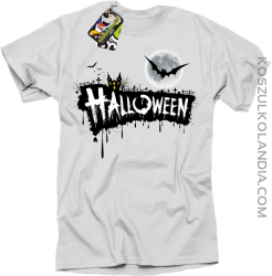 Halloween Standard Scenery - koszulka męska biała