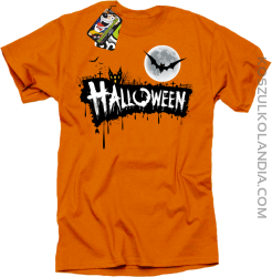 Halloween Standard Scenery - koszulka męska pomarańczowa