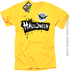 Halloween Standard Scenery - koszulka męska żółta