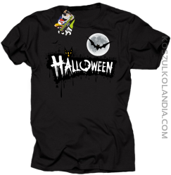 Halloween Standard Scenery - koszulka męska czarna