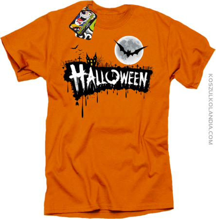 Halloween Standard Scenery - koszulka męska 