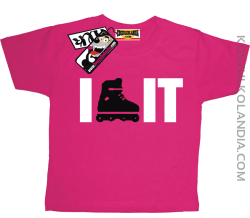 I like it - koszulka dziecięca - różowy