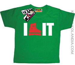 I like it - koszulka dziecięca - zielony