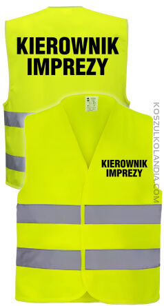 Kierownik Imprezy - kamizelka odblaskowa