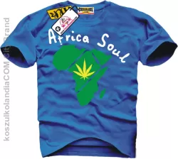 africa soul t-shirt z nadrukiem