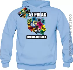 JAK POLAK OCENIA RODAKA Mapa Województw Polski - bluza z nadrukiem 8 bluzy z nadrukiem nadruk