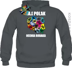 JAK POLAK OCENIA RODAKA Mapa Województw Polski - bluza z nadrukiem 10 bluzy z nadrukiem nadruk