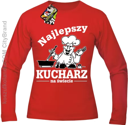 Mamma Mia Najlepszy kucharz na świecie - Longsleeve męski