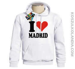 I LOVE MADRID - bluza z nadrukiem 2 Bluzy z nadrukiem nadruk