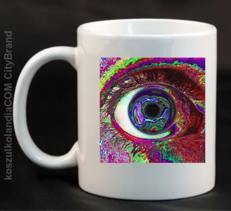 PSYCHODELIC EYE - Kubek ceramiczny 